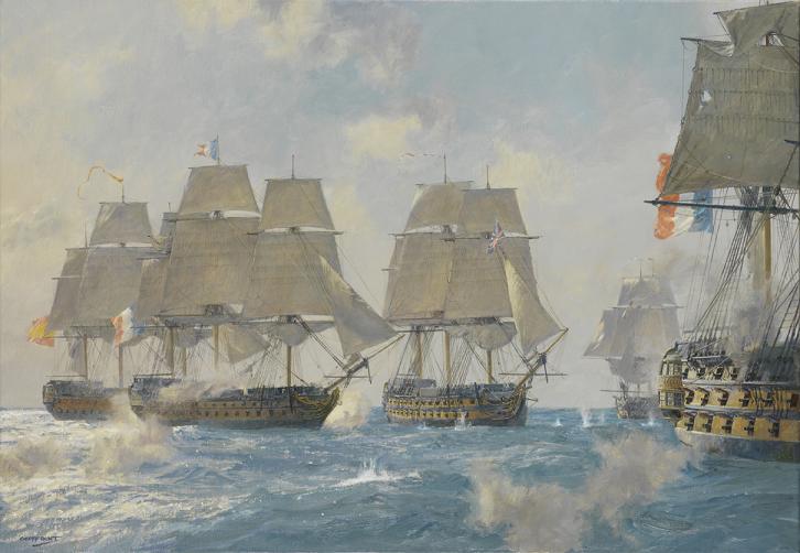 <b>"<i>Mars</i> at Trafalgar"</b>